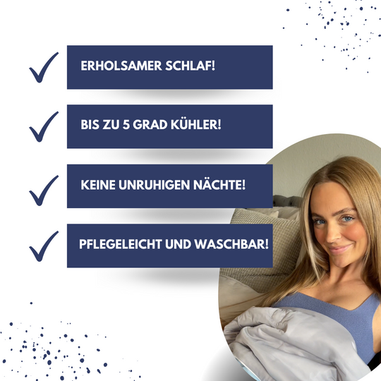 Kühlende Bettdecke
